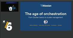 JavaZone 2015, The age of orchestration: from Docker basics to cluster management (Oslo, Norway)